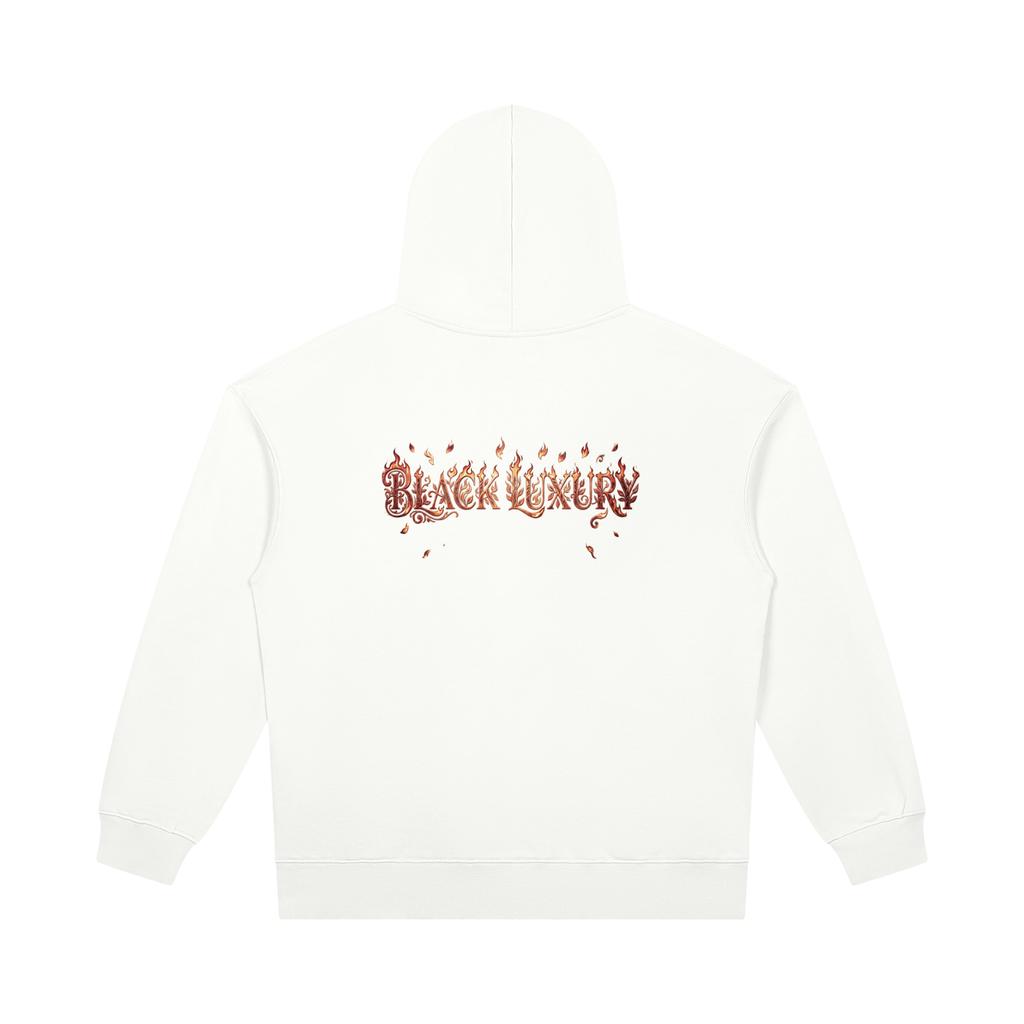 Flamed Words Hoodie