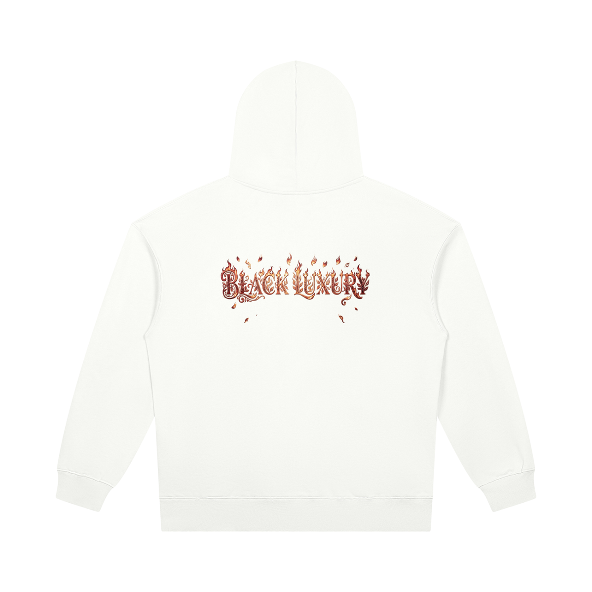 Flamed Words Hoodie