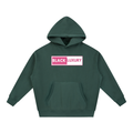 Pick and White logo Oversized Boxy Fit  Hoodie