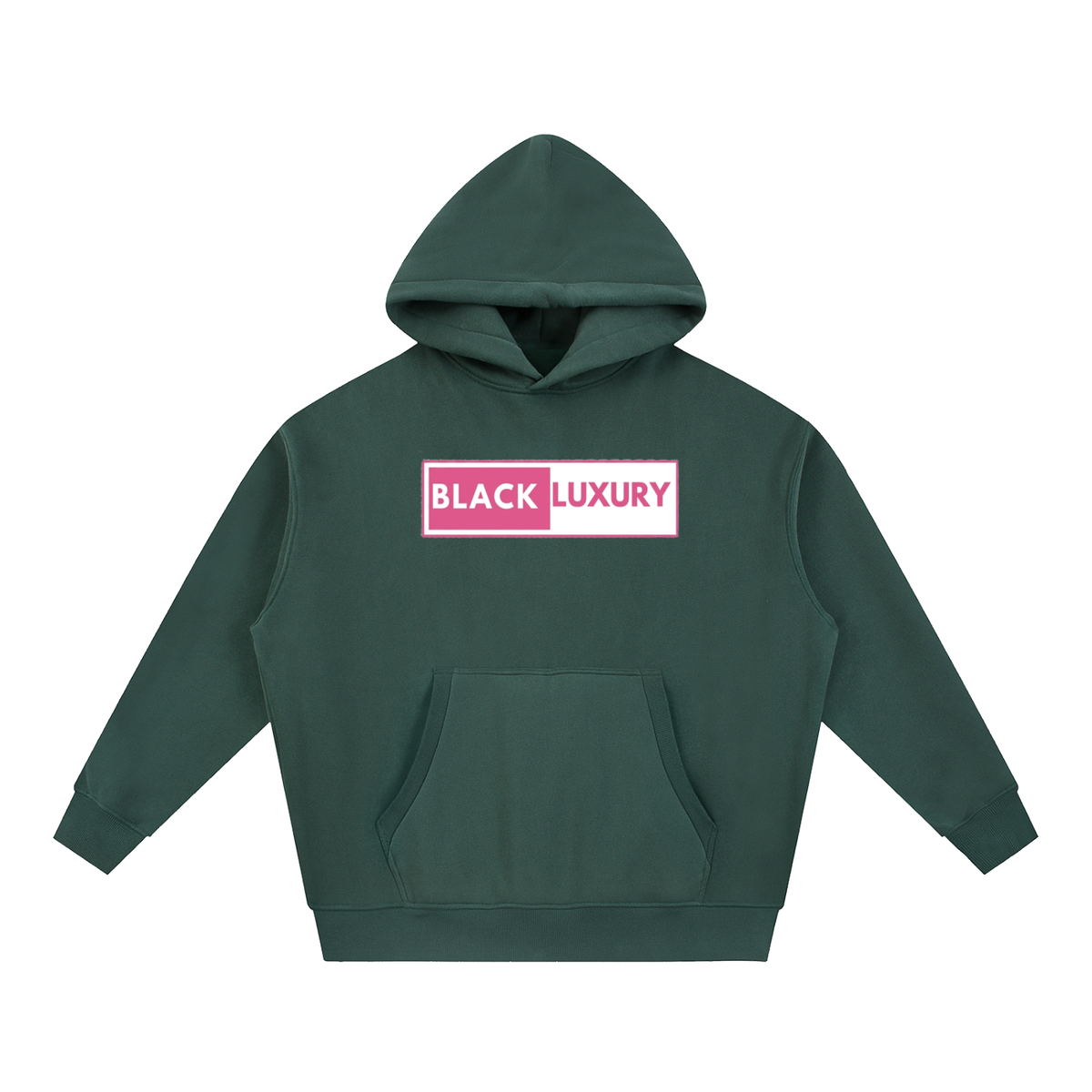 Pick and White logo Oversized Boxy Fit  Hoodie