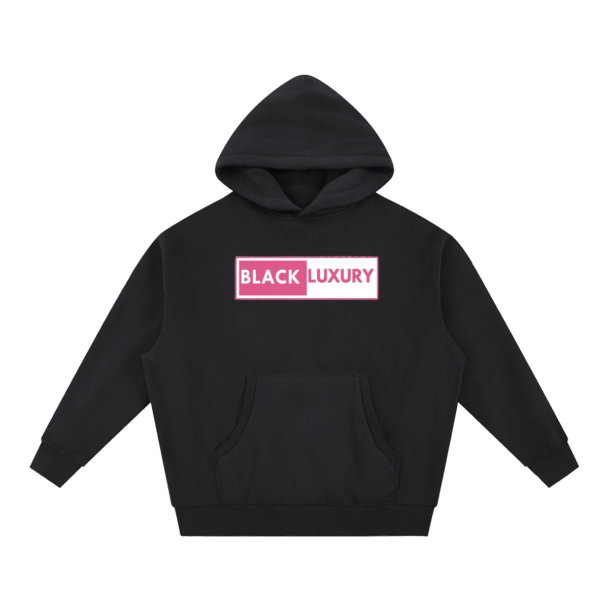 Pick and White logo Oversized Boxy Fit  Hoodie