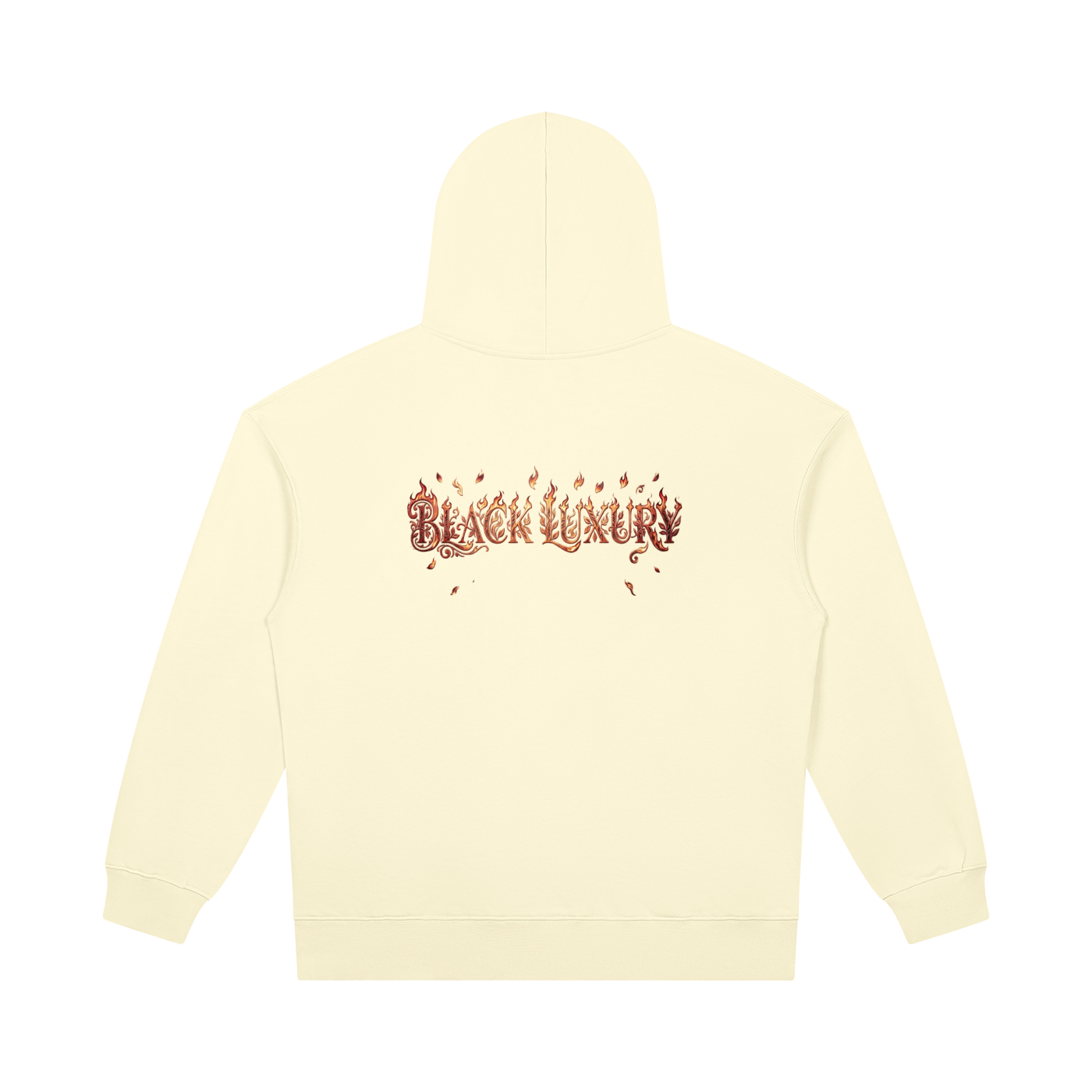 Flamed Words Hoodie