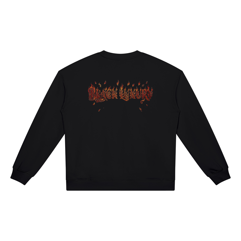 Flamed words Sweatshirt