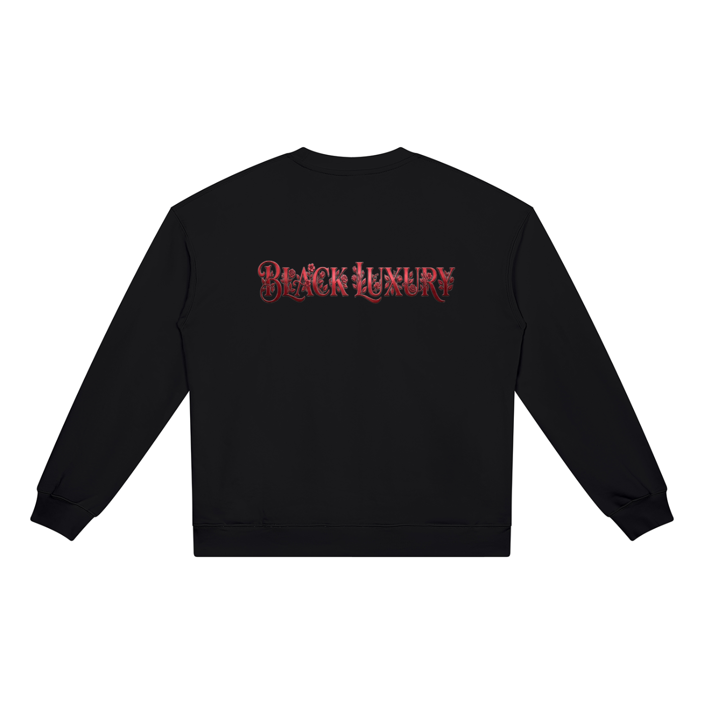 Rose word Crewneck Sweatshirt