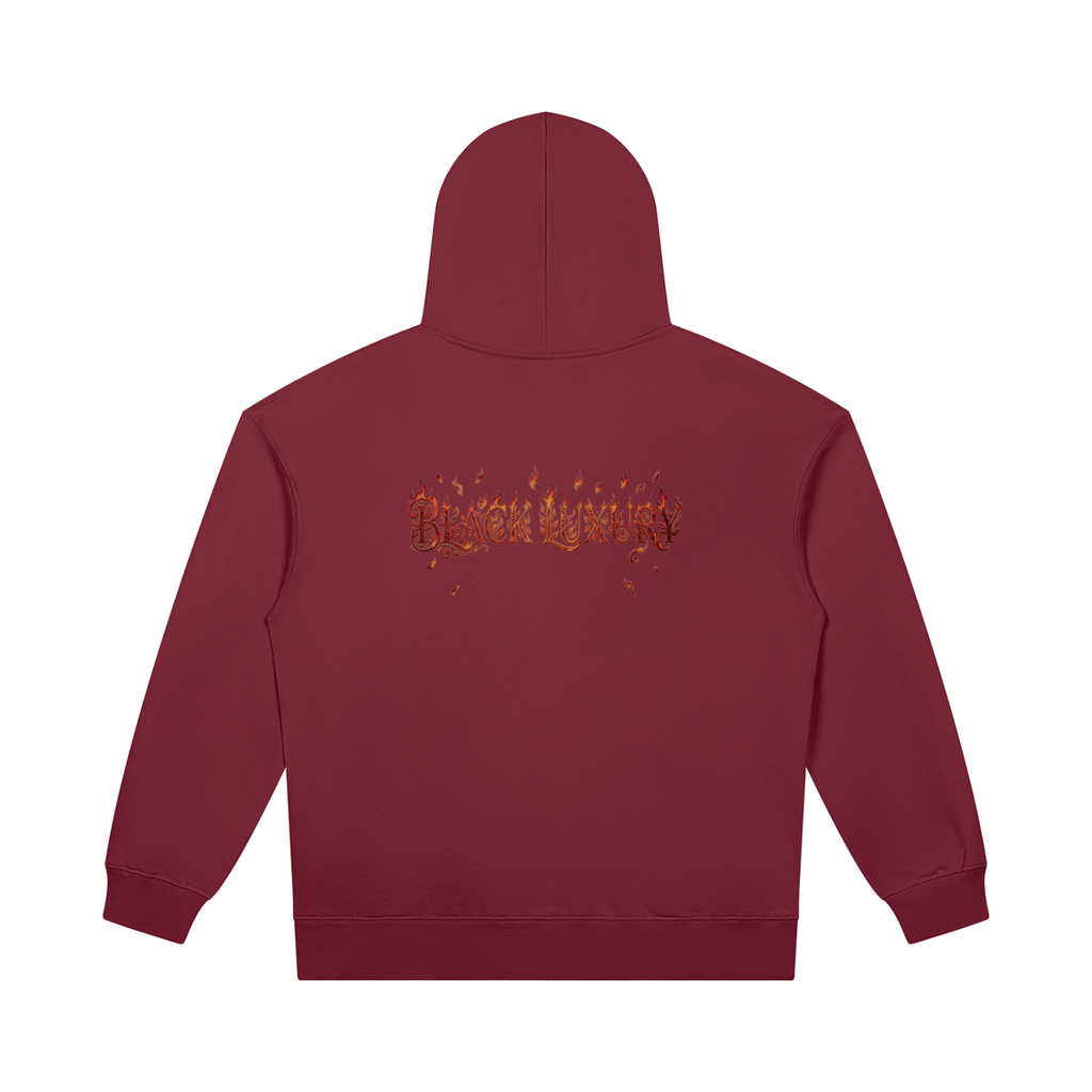 Flamed Words Hoodie