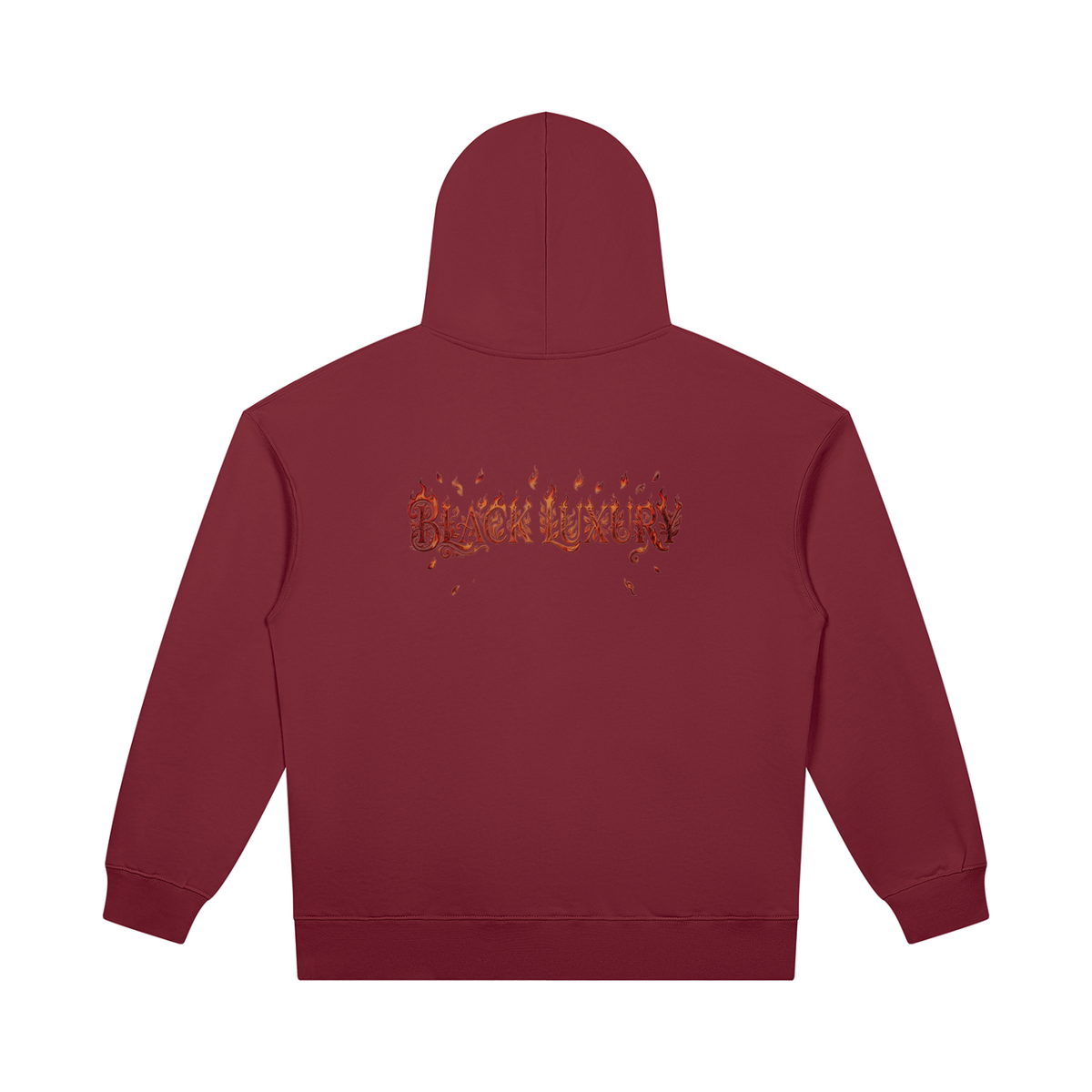 Flamed Words Hoodie