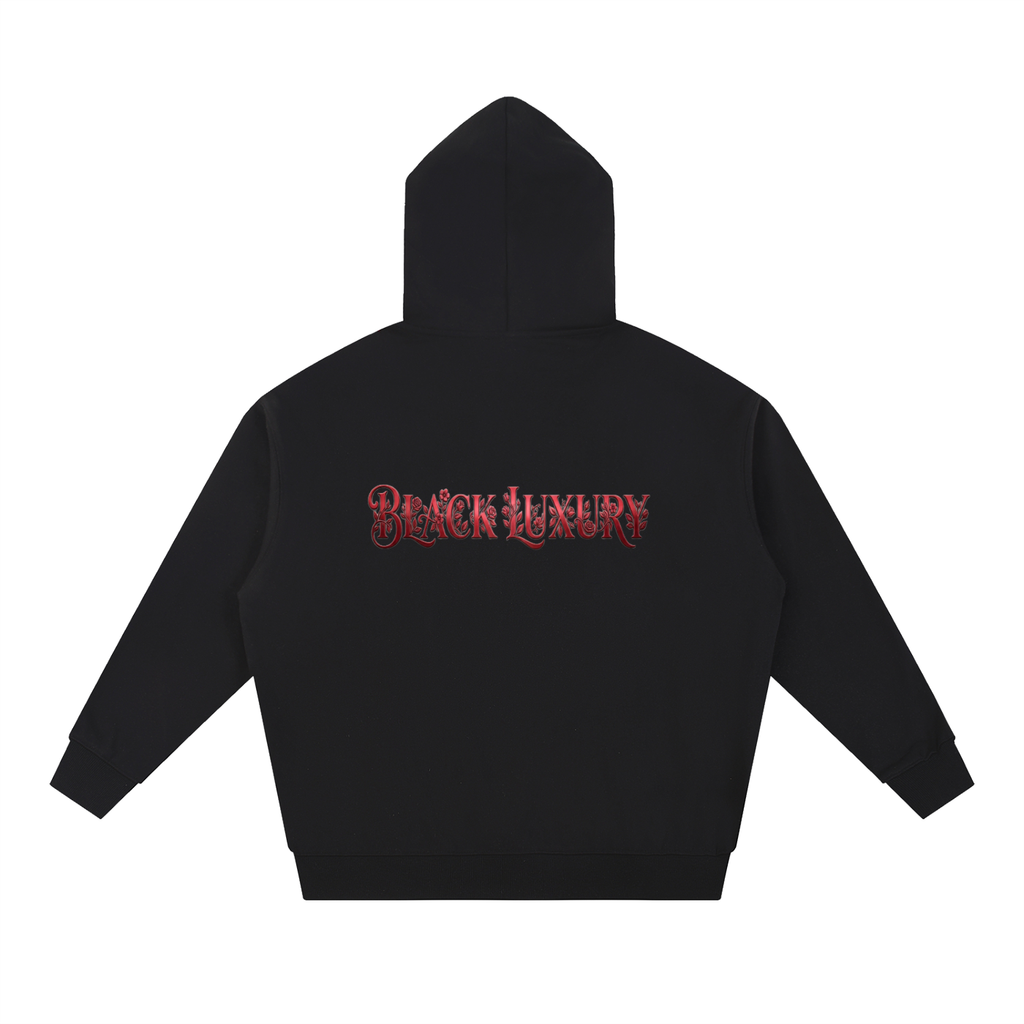 Rose words Heavyweight Hoodie