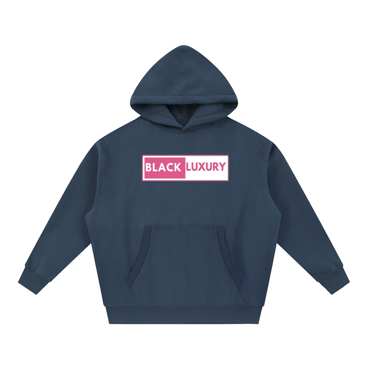Pick and White logo Oversized Boxy Fit  Hoodie