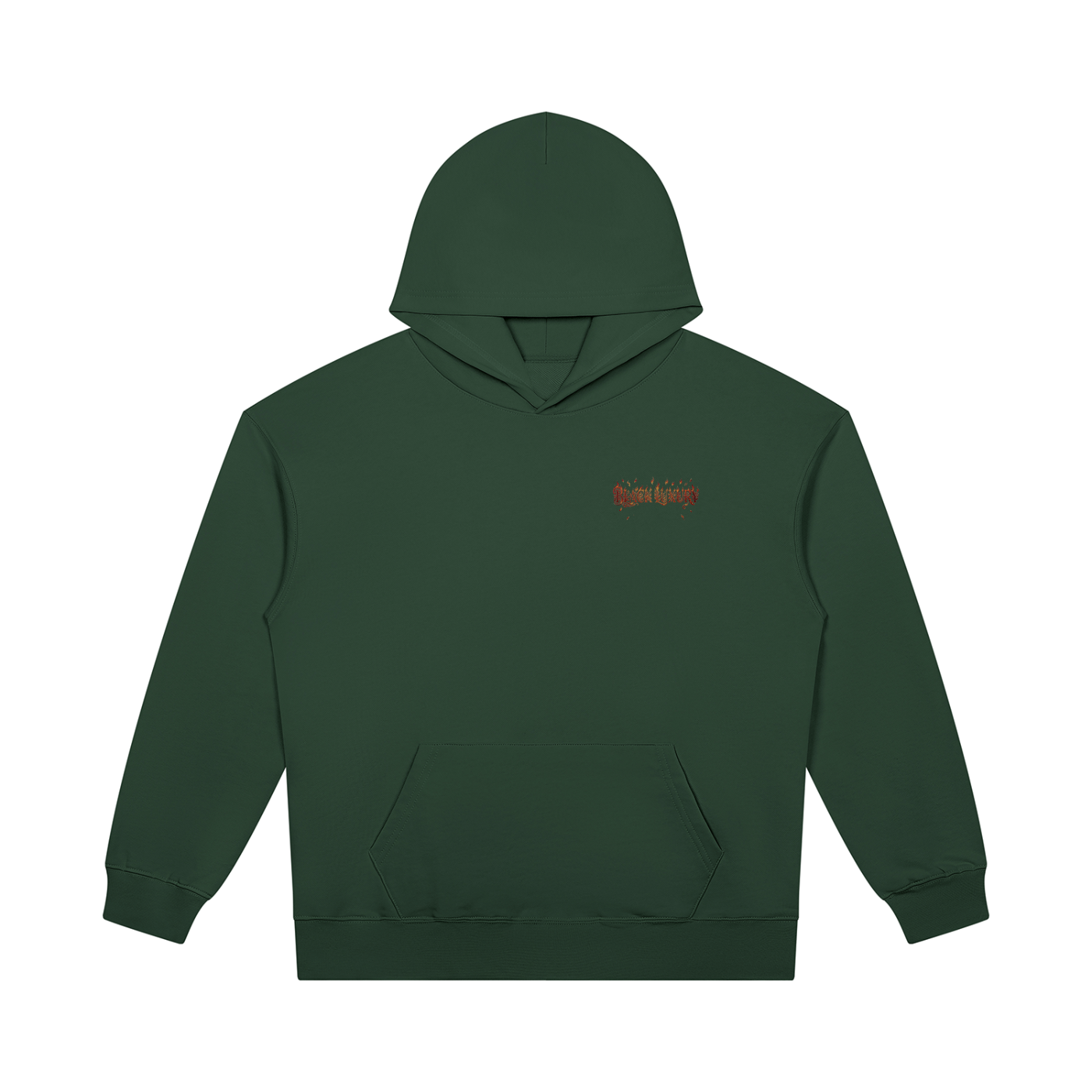 Flamed Words Hoodie