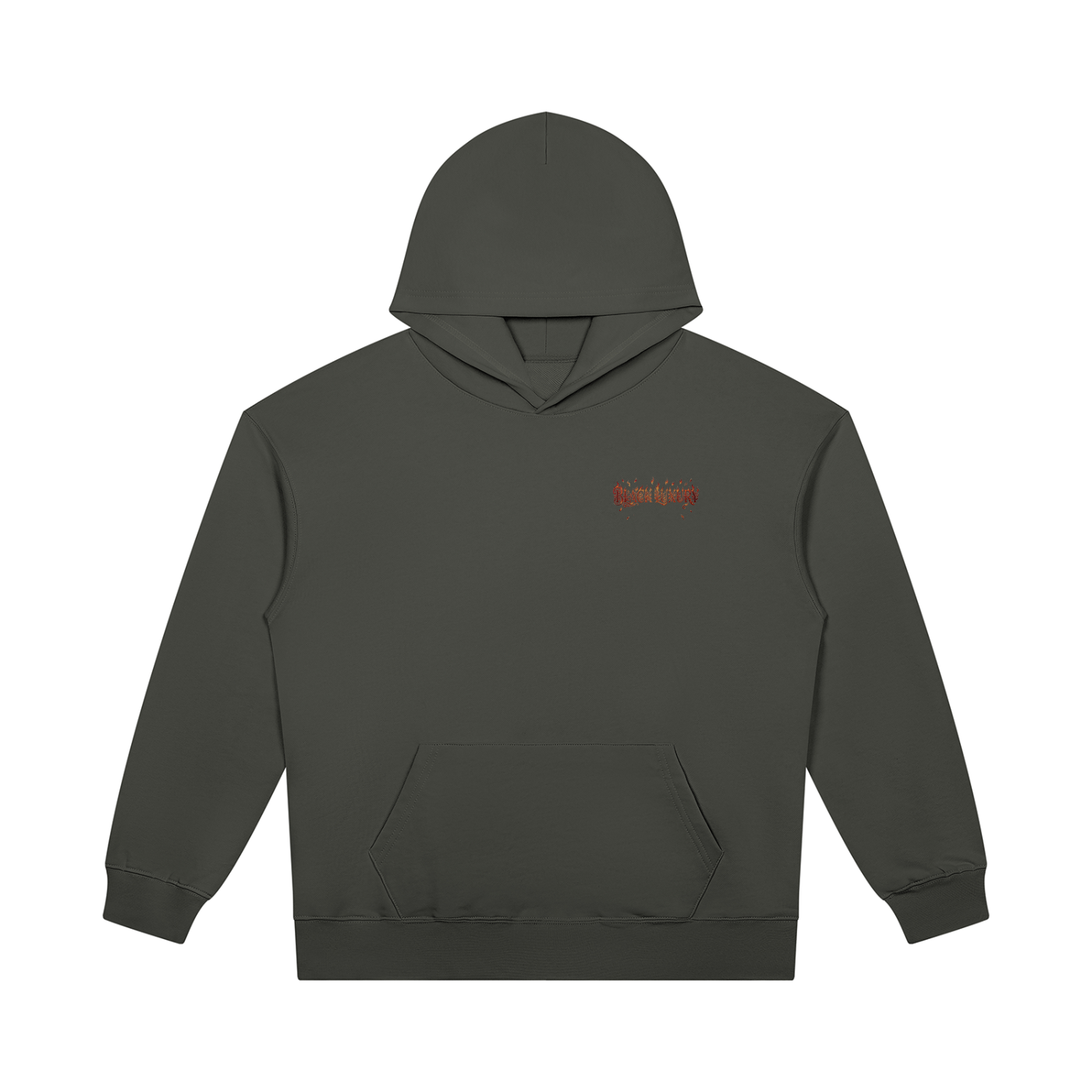 Flamed Words Hoodie