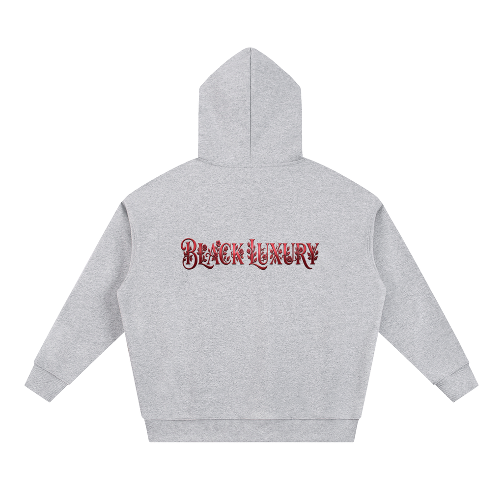 Rose words Heavyweight Hoodie