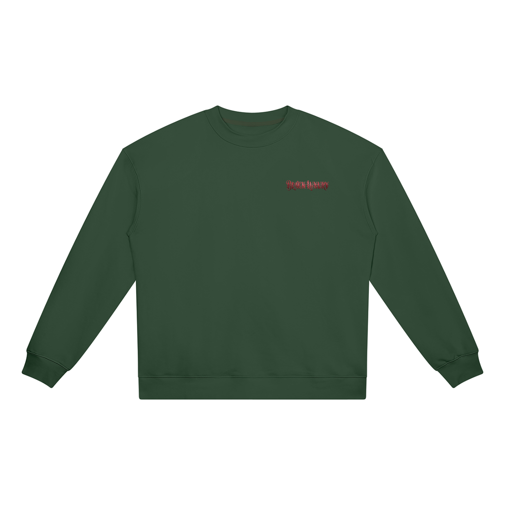 Rose word Crewneck Sweatshirt