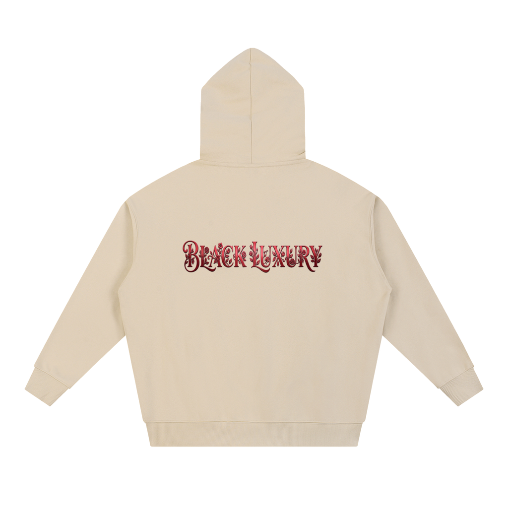 Rose words Heavyweight Hoodie