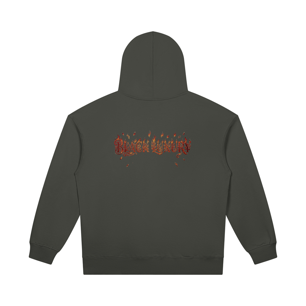 Flamed Words Hoodie