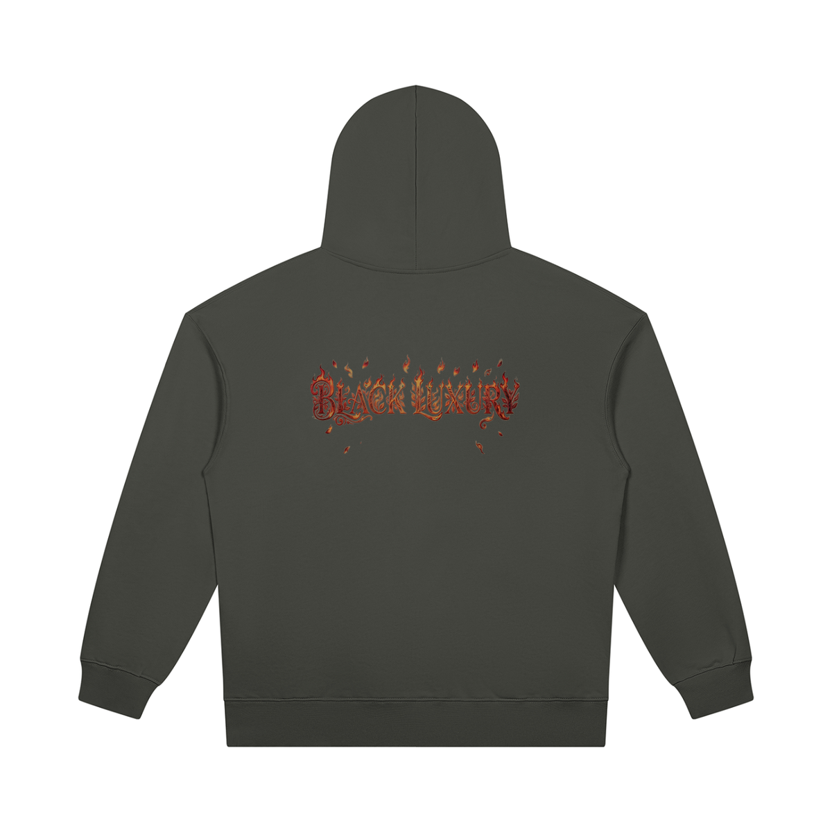 Flamed Words Hoodie