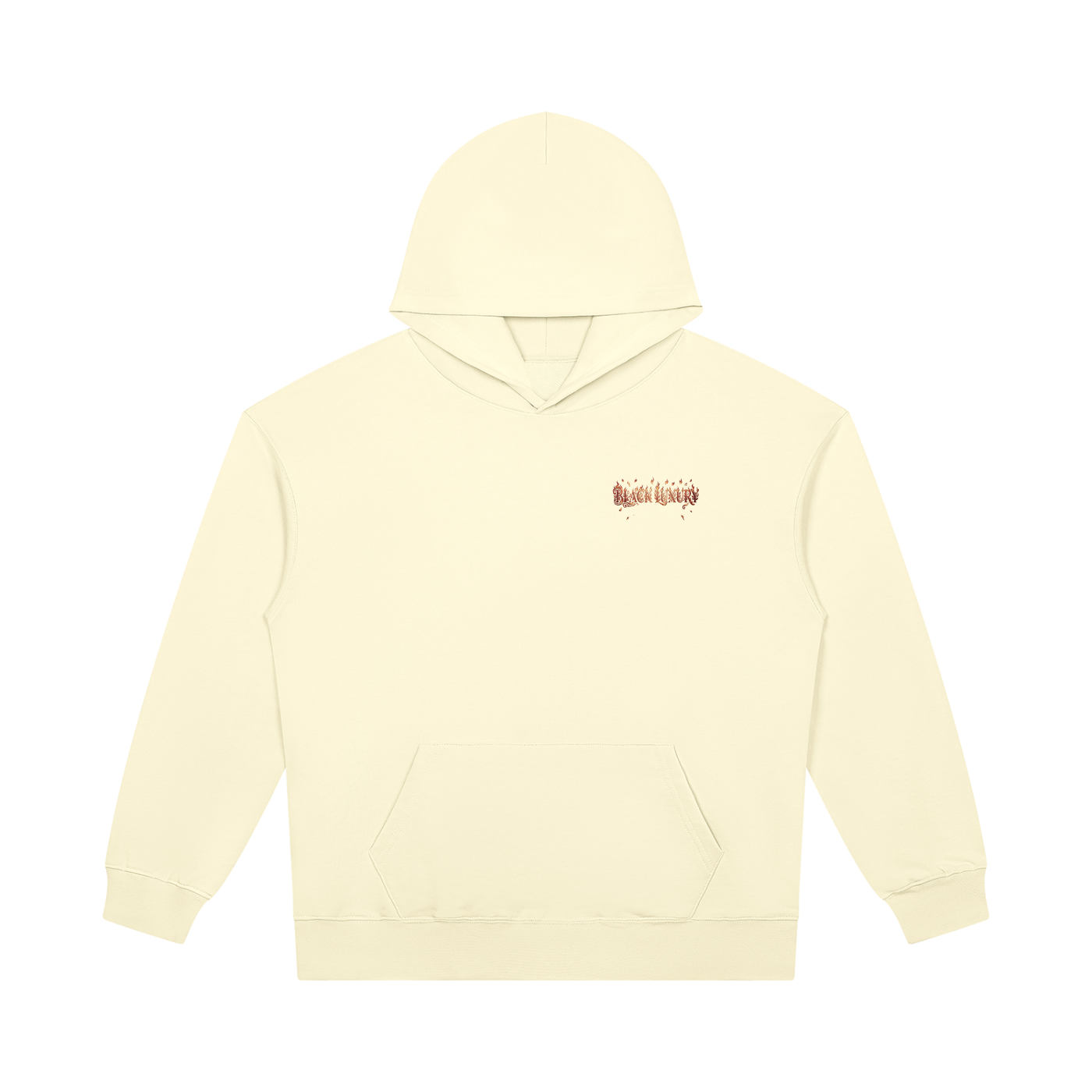Flamed Words Hoodie