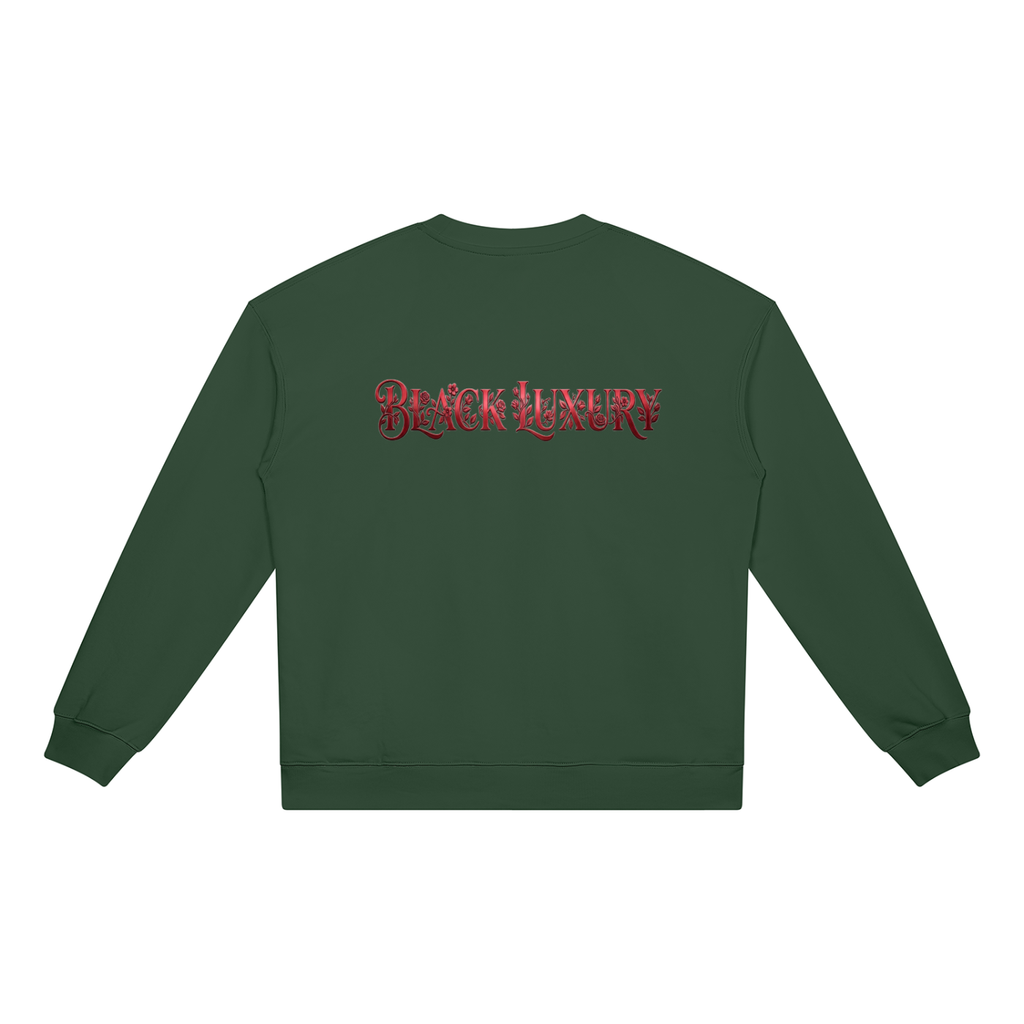 Rose word Crewneck Sweatshirt