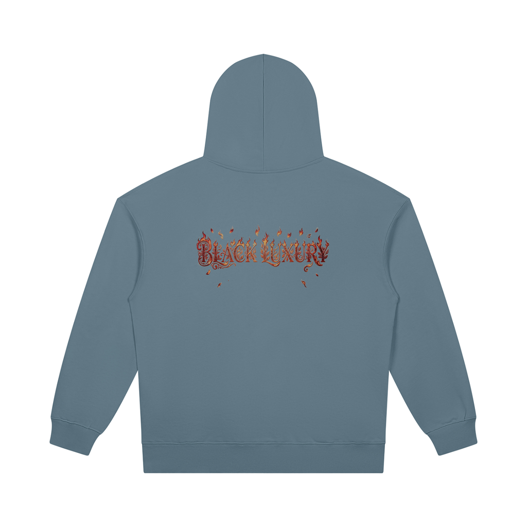Flamed Words Hoodie