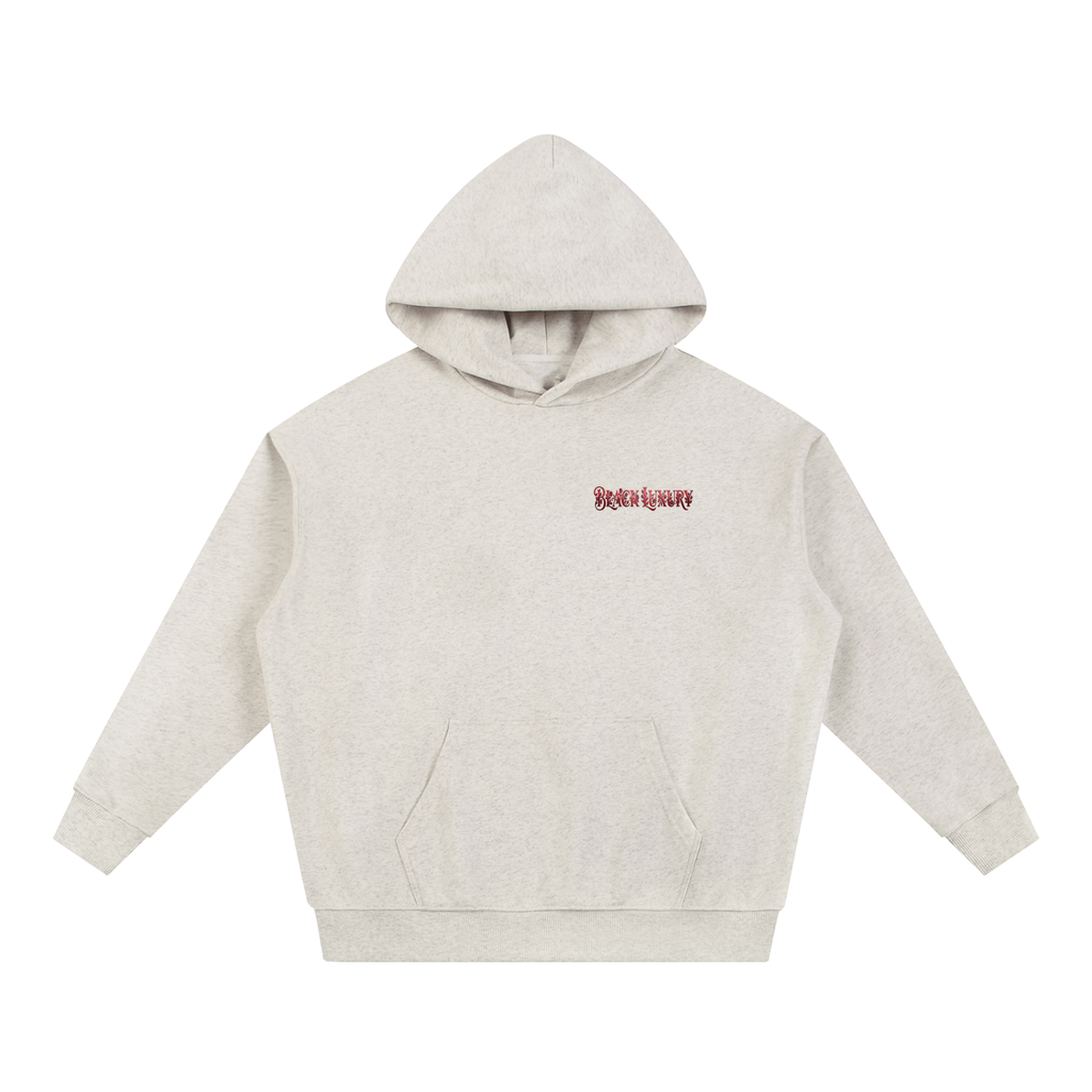Rose words Heavyweight Hoodie