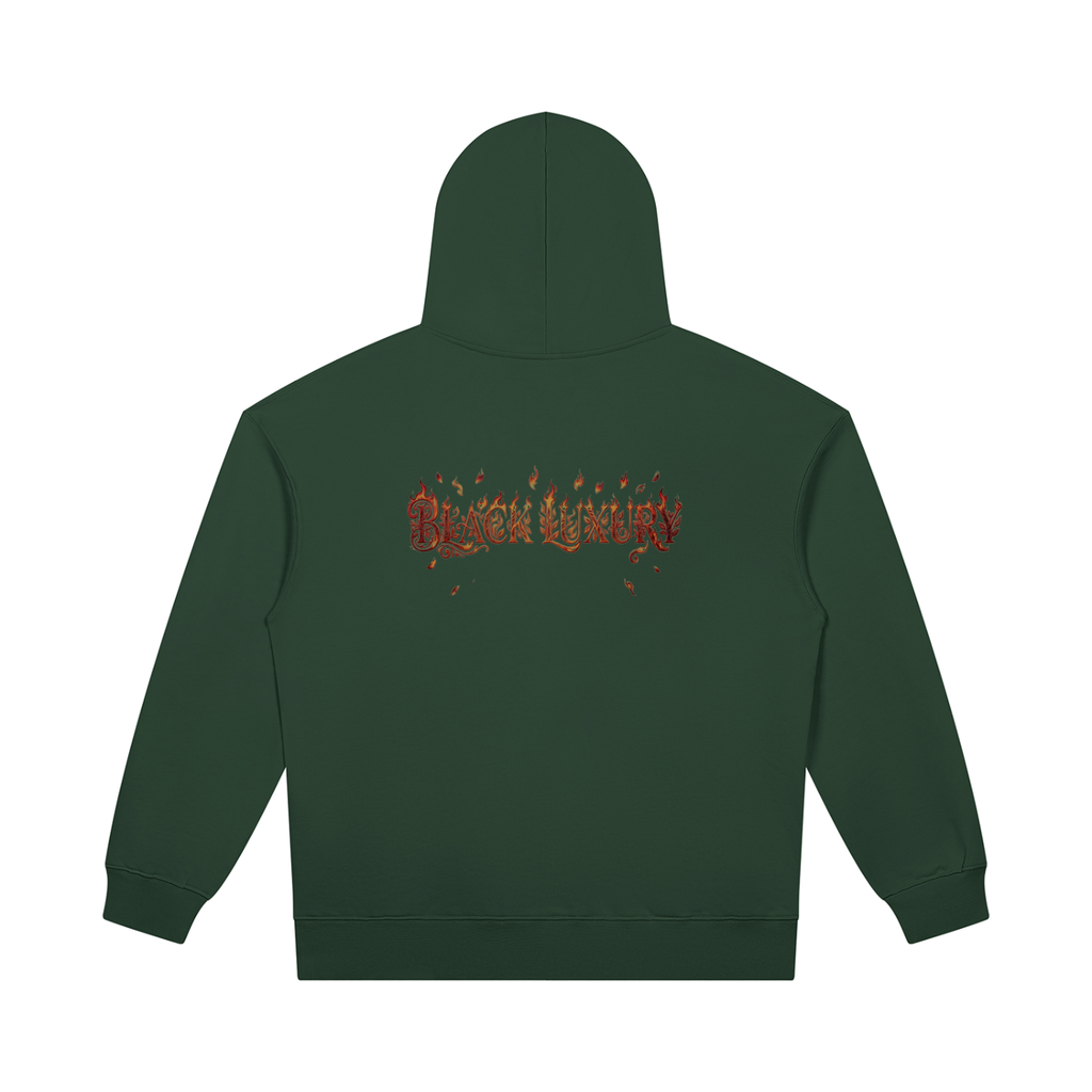 Flamed Words Hoodie