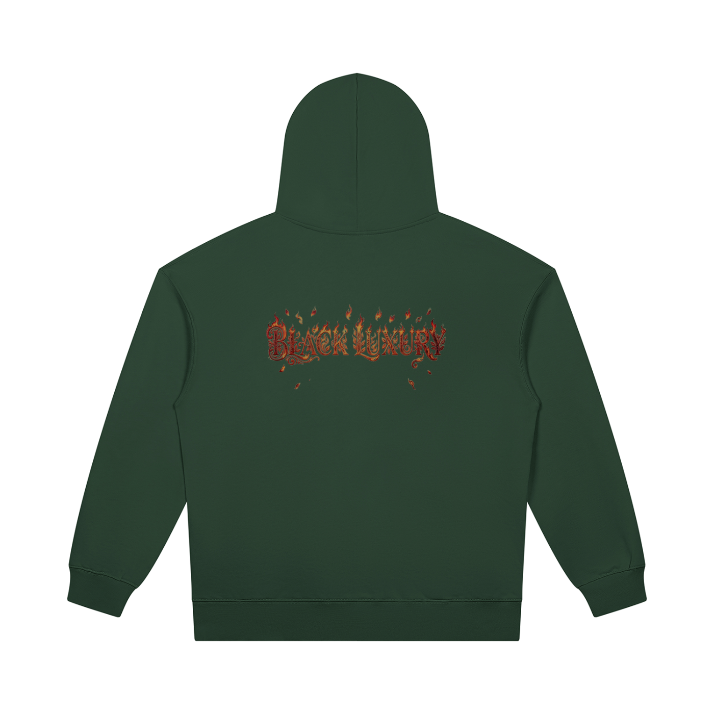 Flamed Words Hoodie