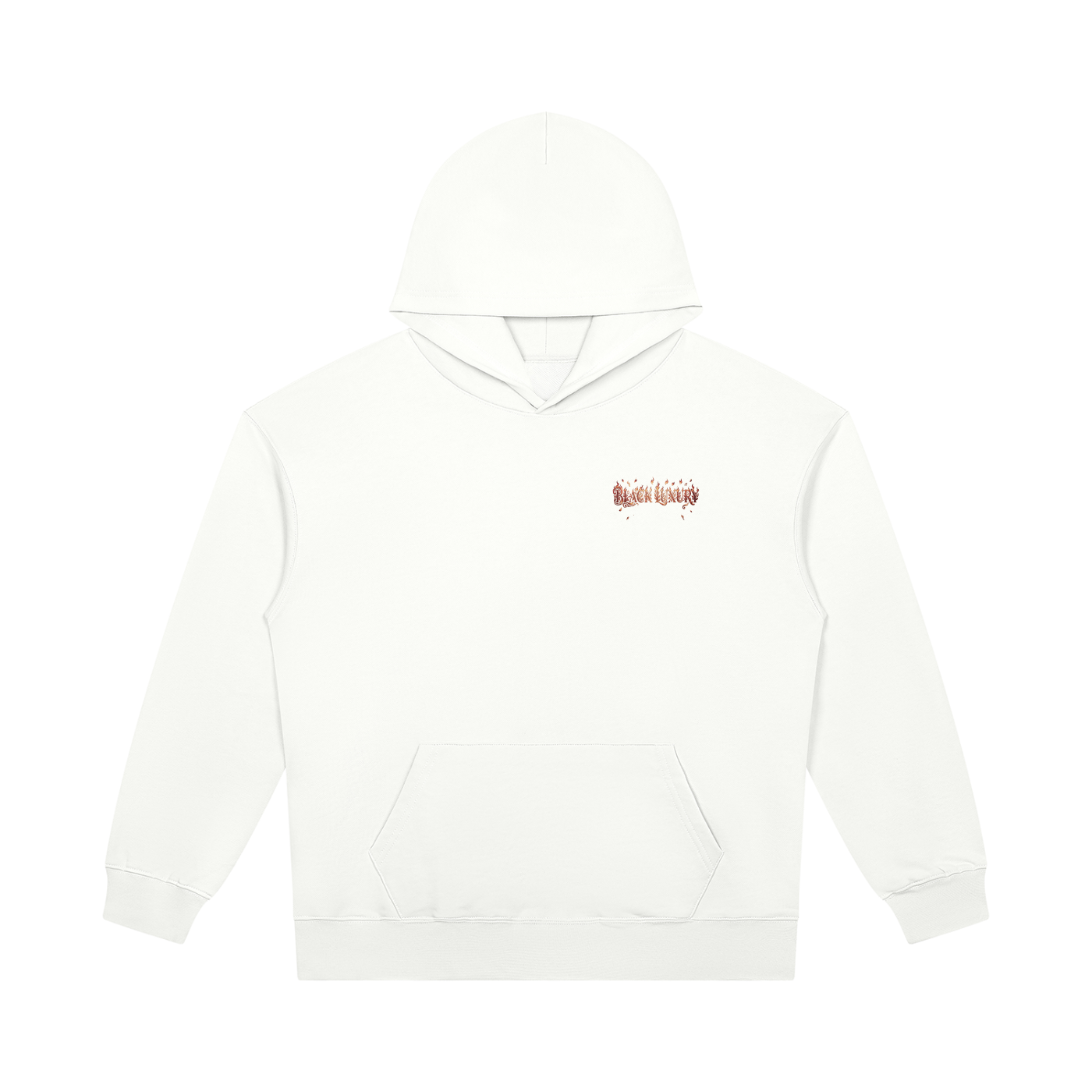 Flamed Words Hoodie