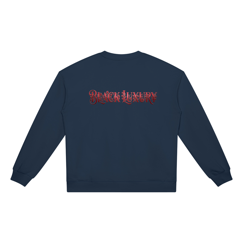 Rose word Crewneck Sweatshirt