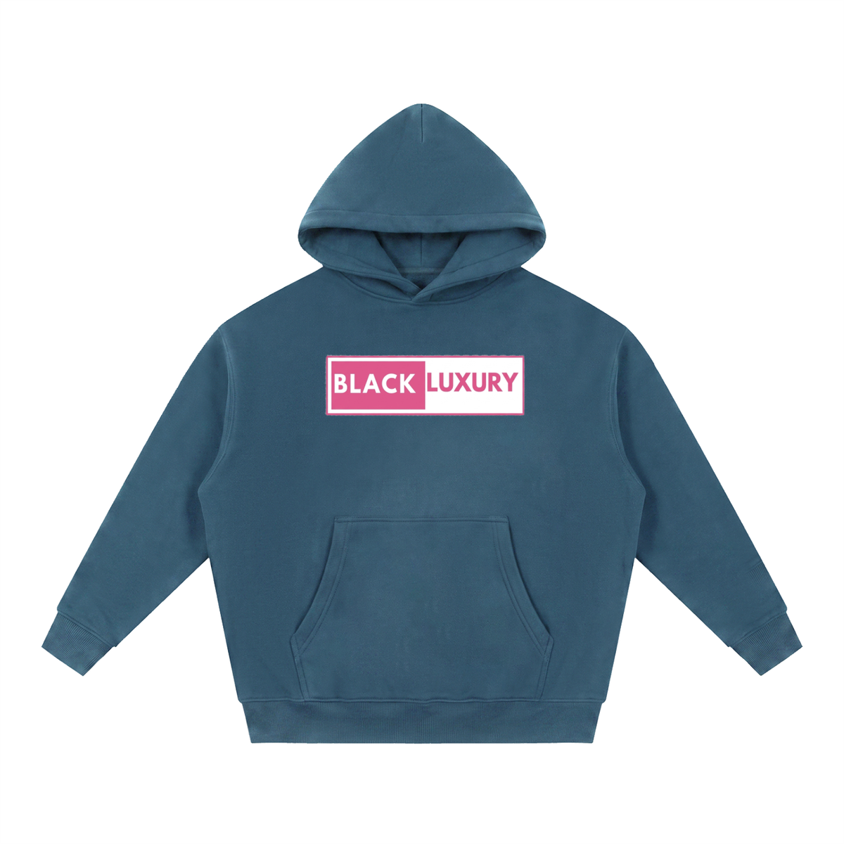 Pick and White logo Oversized Boxy Fit  Hoodie