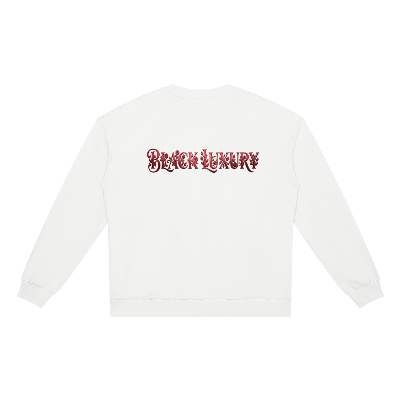 Rose word Crewneck Sweatshirt