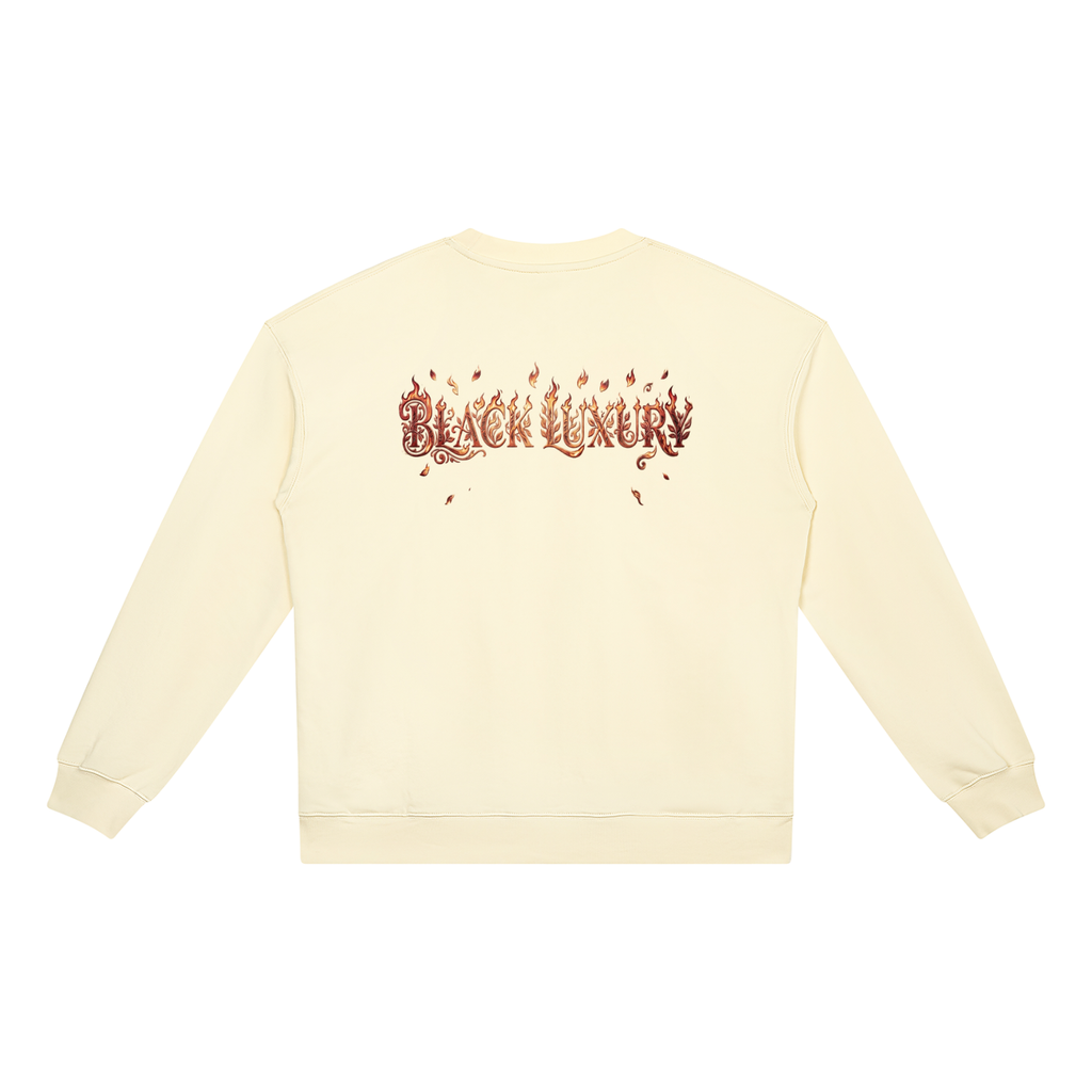 Flamed words Sweatshirt