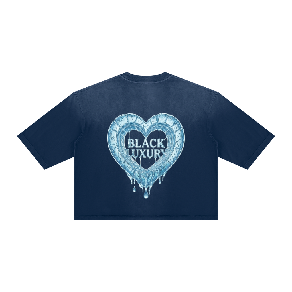 Melted Heart Vintage Wash Sunfade Boxy T-Shirt