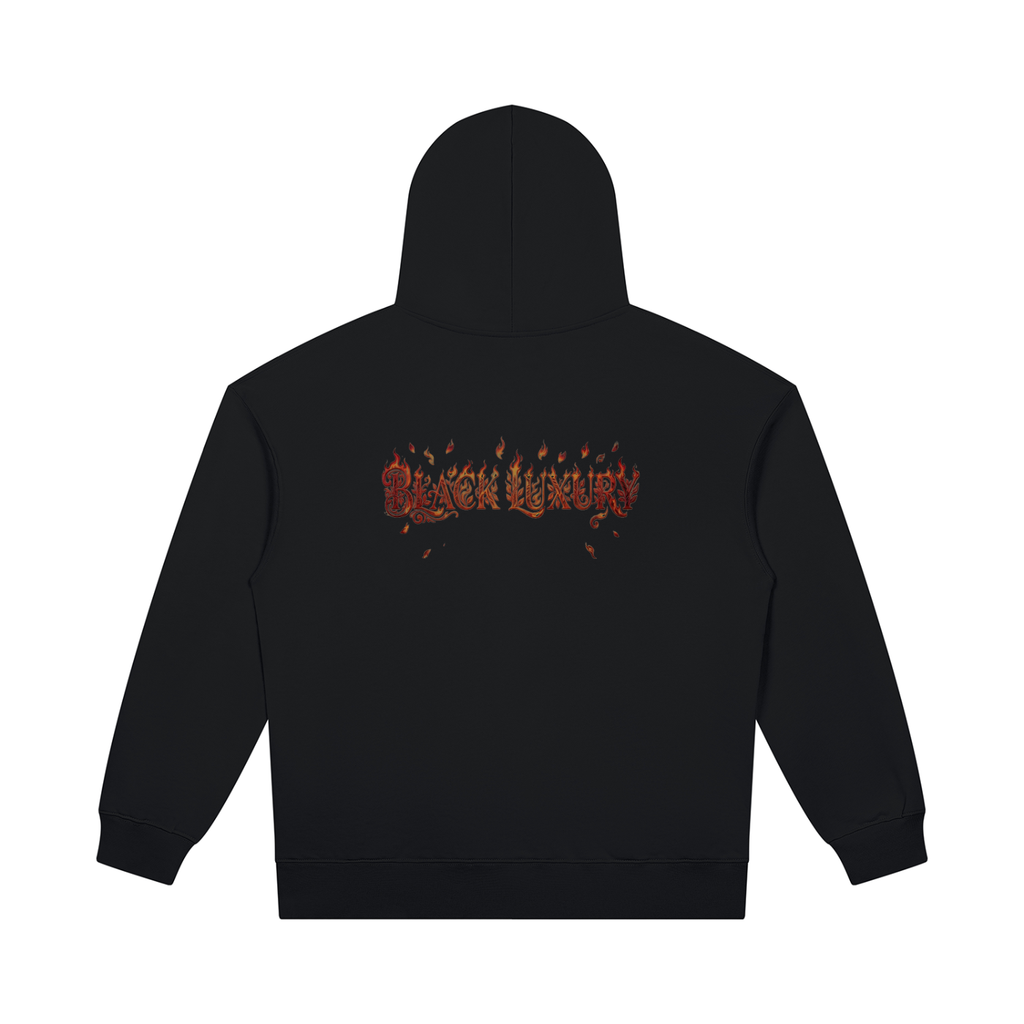Flamed Words Hoodie