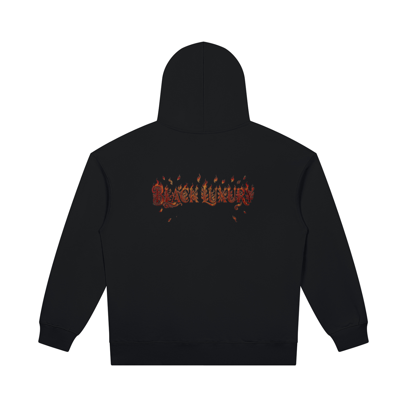 Flamed Words Hoodie
