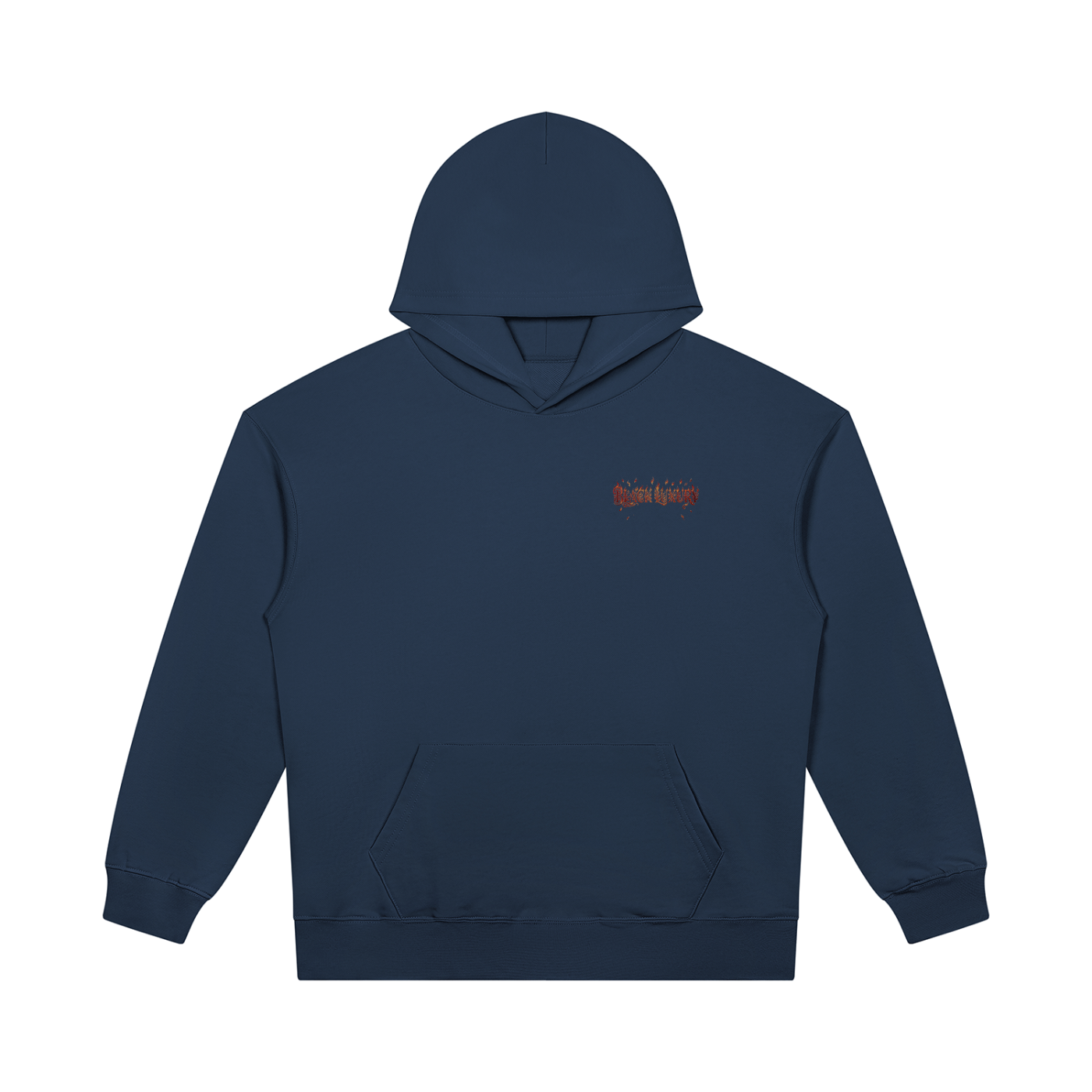 Flamed Words Hoodie