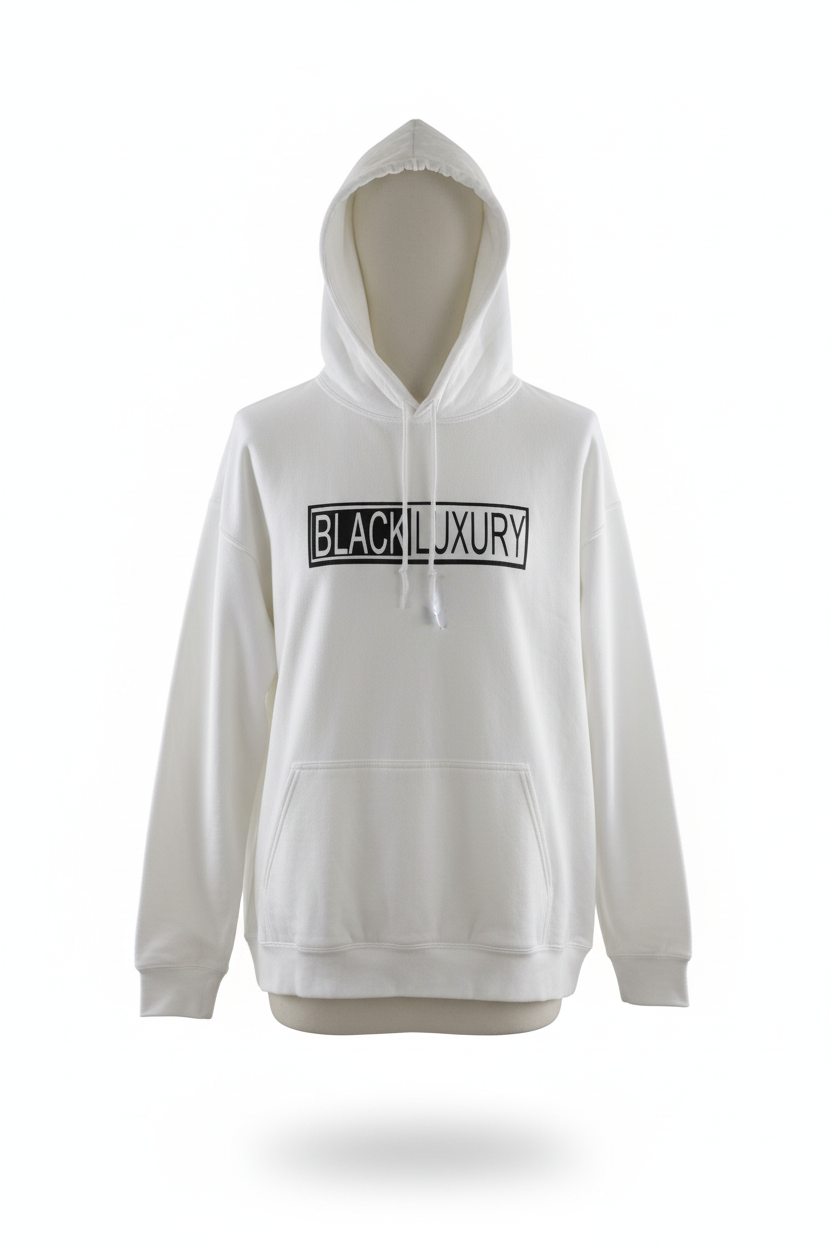 White and Black hoodie