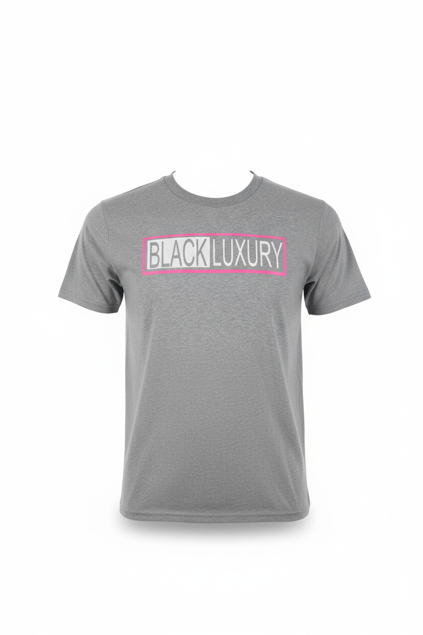 Gray, Pink and White T-shirt